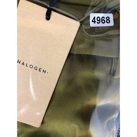 Halogen Wide Leg Pant Utility Work Cargo Trousers in Fir Green NWT Size 2X - Picture 11 of 11